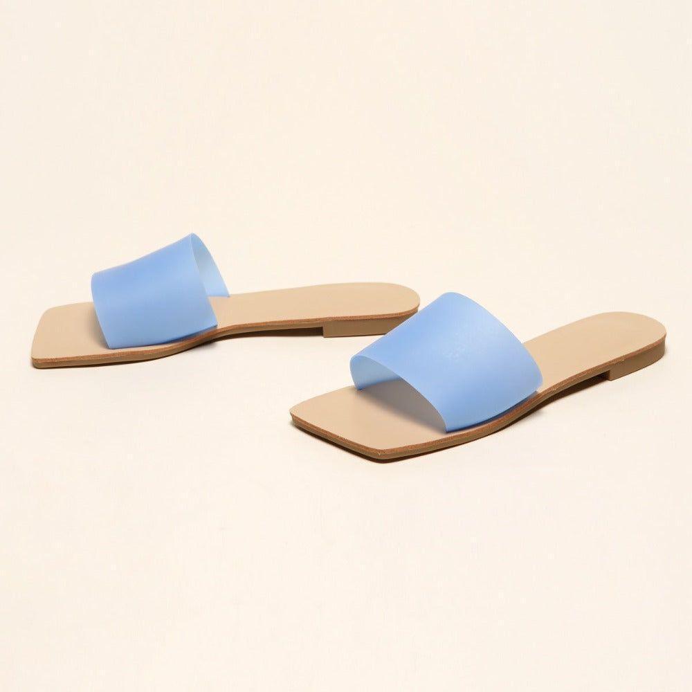 Elaine Minimalist Slide Sandals