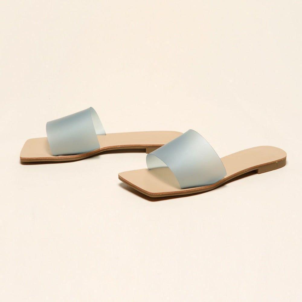 Elaine Minimalist Slide Sandals