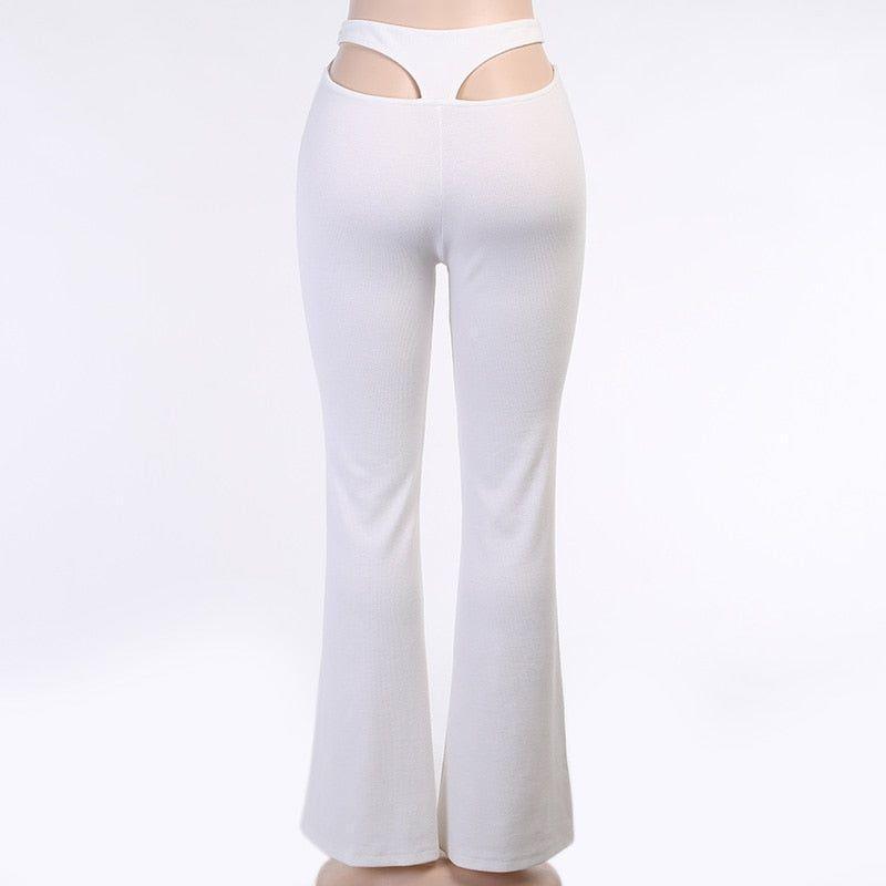 Hene High Waisted Cut Out Pants