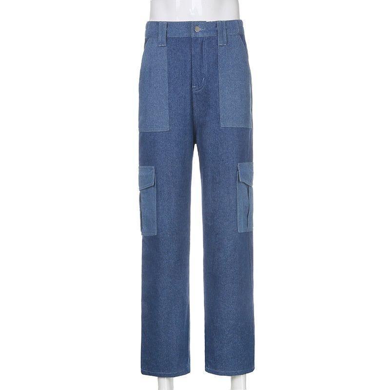 Dagmar Patchwork Big Pockets Jeans