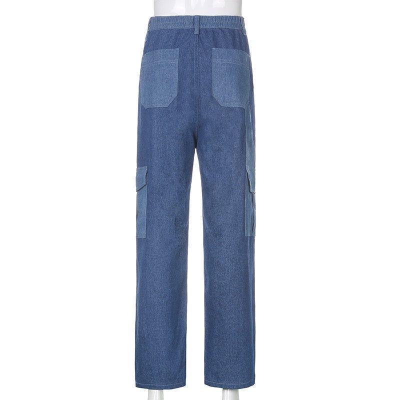 Dagmar Patchwork Big Pockets Jeans