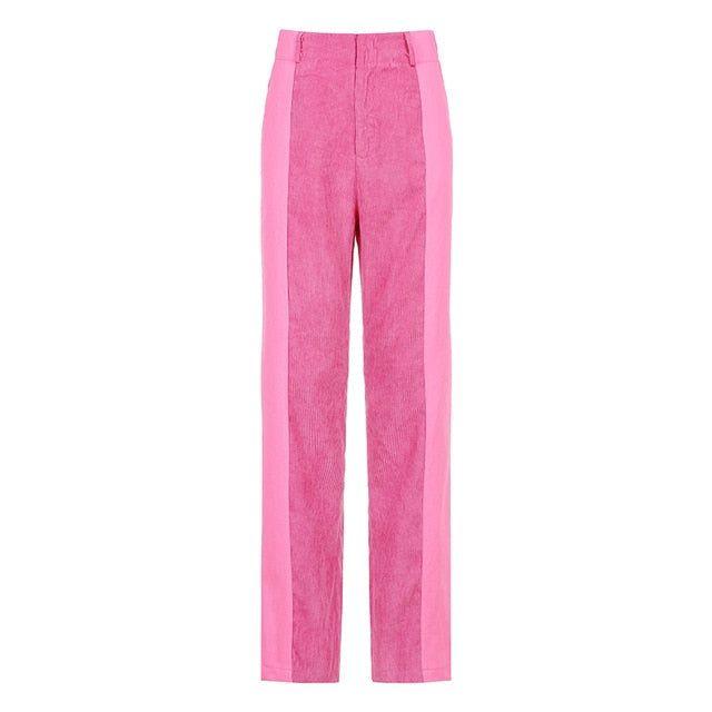 Influence Me High Waist Vintage Patchwork Pants