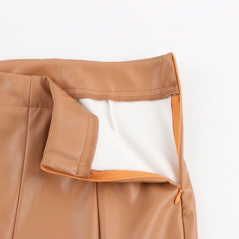 Helena Faux Leather Pants