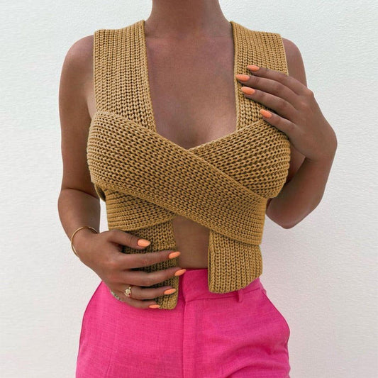 Body Talk Cotton Knitted Top