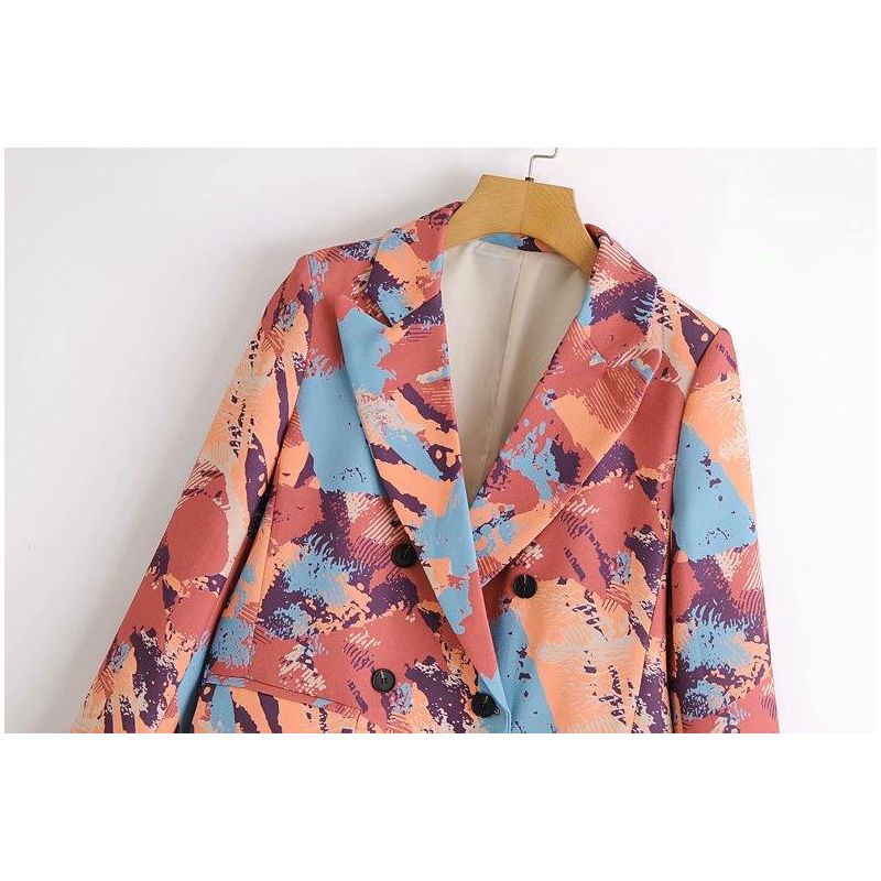 The Aquarelle Long Sleeve Blazer