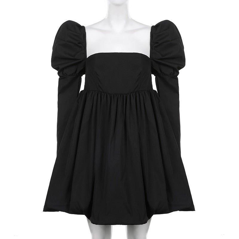 Zephyr Puff Sleeve Mini Dress