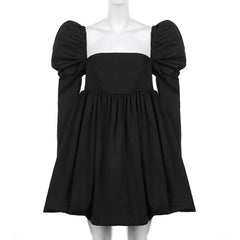 Zephyr Puff Sleeve Mini Dress