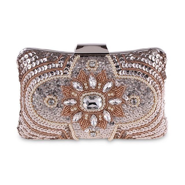 The Isabella Beaded Handbag Clutch - Multiple Colors