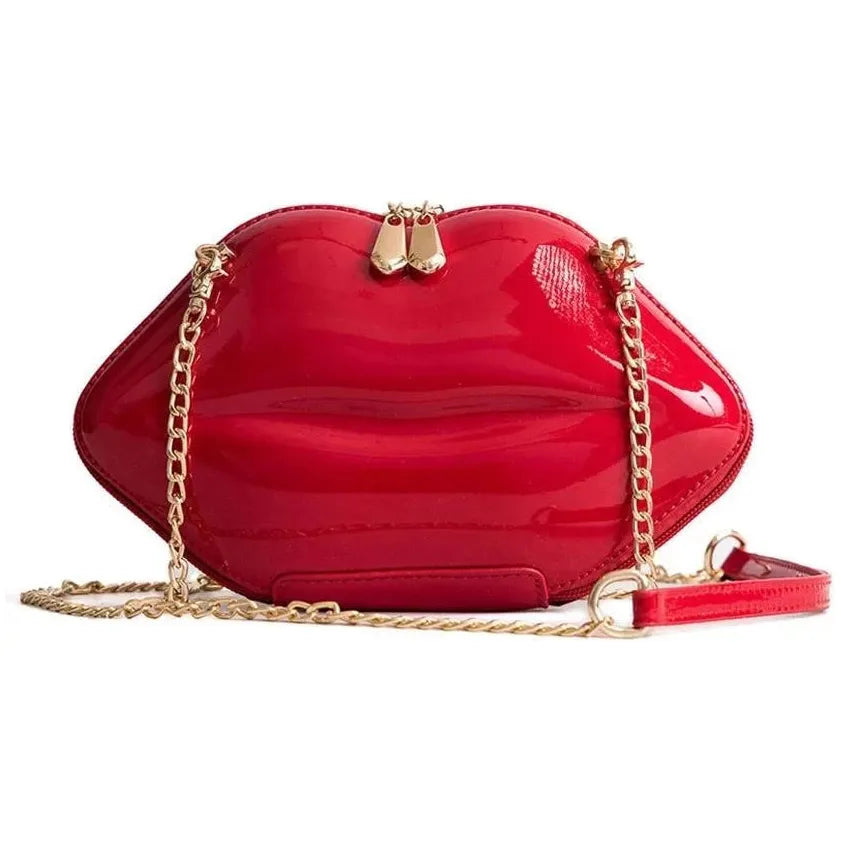 The Pucker Up Handbag Clutch Purse - Multiple Colors