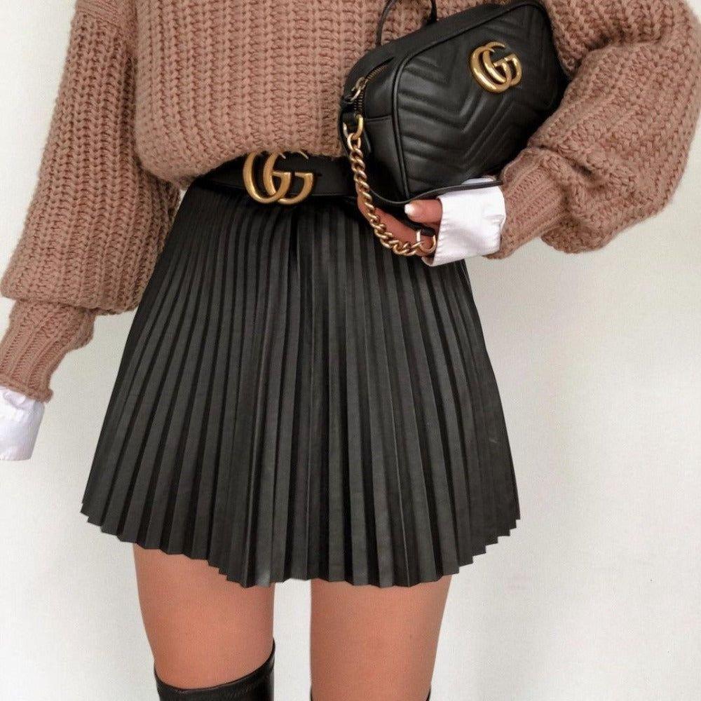 Dora Pleated Mini Skirt