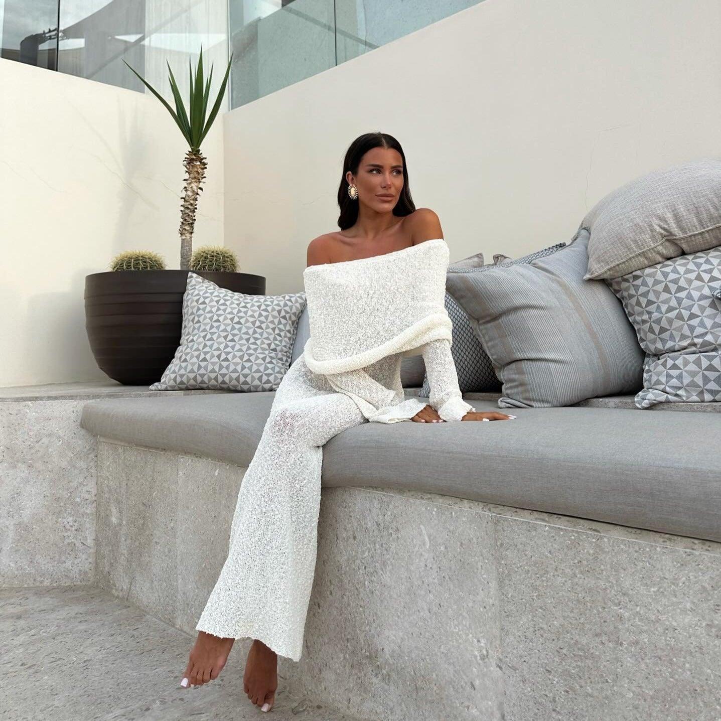 Love Story Off Shoulder Maxi Dress